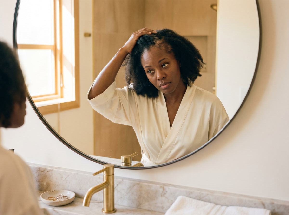 My Edges Were Gone at 38 — and the $2,400 I'd Spent on "Edge Oils" Was the Real Scam. Then a Honduran Friend Pulled Out a Jar of Something Her Grandmother Used.